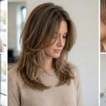 Стрижка каскад на середнє волосся