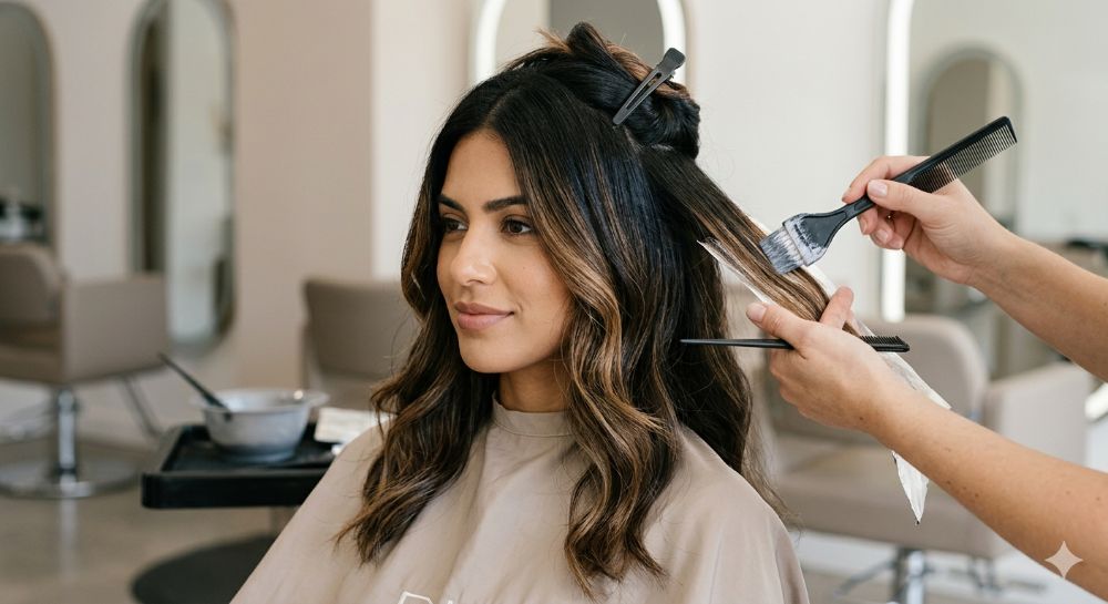 Сучасне мелірування волосся